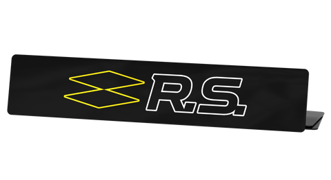 Cache plaque Renault Sport (Réf #33)