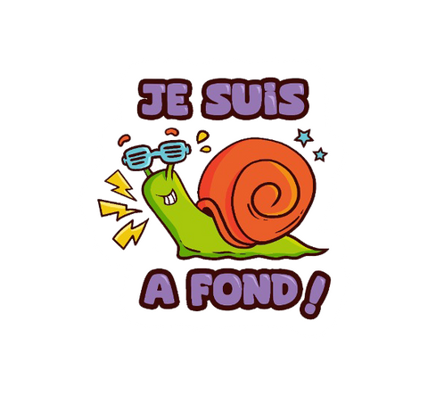 Sticker je suis a fond (Réf #01)