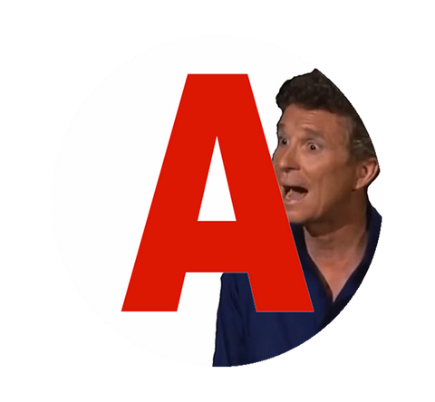 Sticker Disque A Denis Brogniart