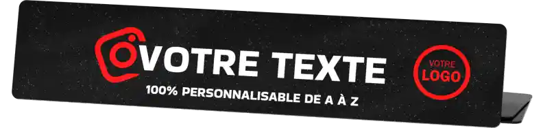 Cache Plaque Automobile Personnalisable