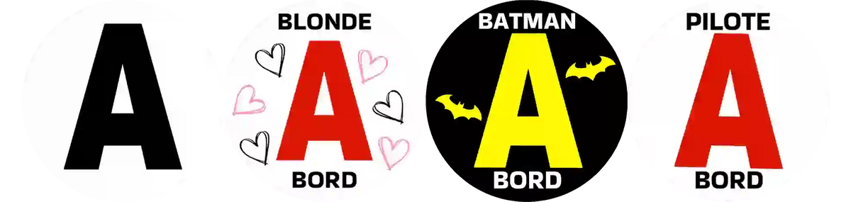 Stickers A (Jeunes Conducteurs)