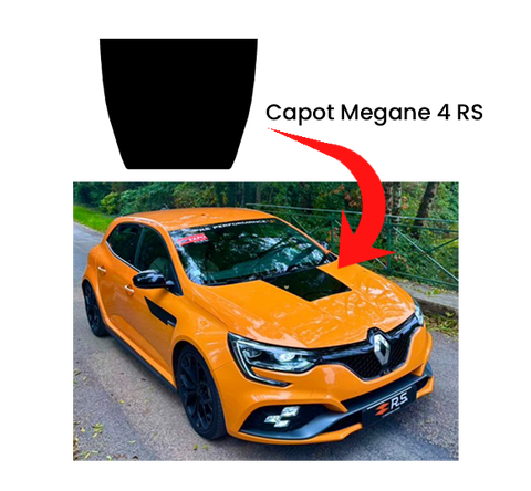 Sticker Capot Megane 4 RS