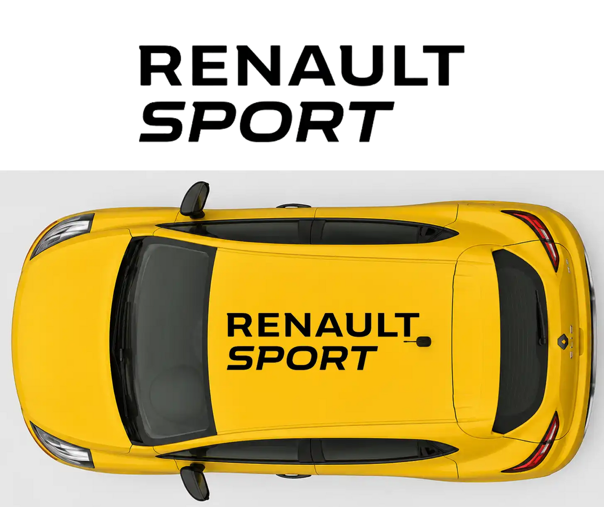 Sticker de toit Renault Sport