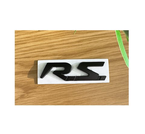 Monogramme noir "RS" avant Megane 3 RS & Clio 4 RS