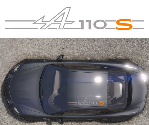 Sticker Toit Alpine A110 S #01