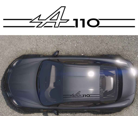 Sticker Toit Alpine A110 #01