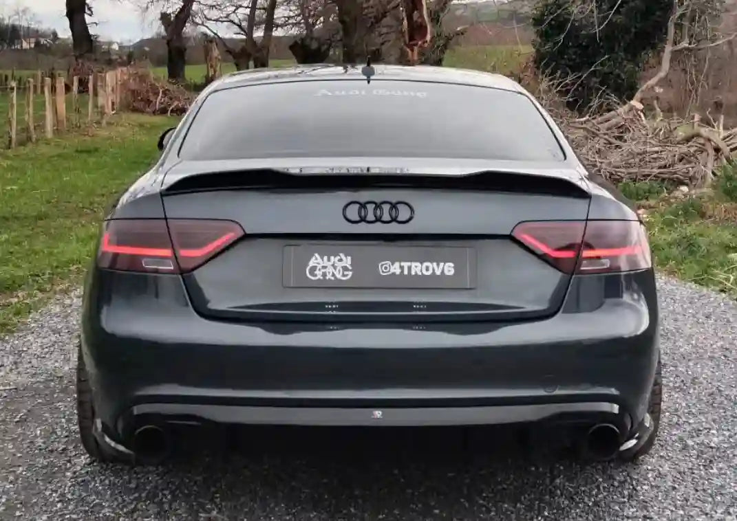 Cache Plaque Audi gang