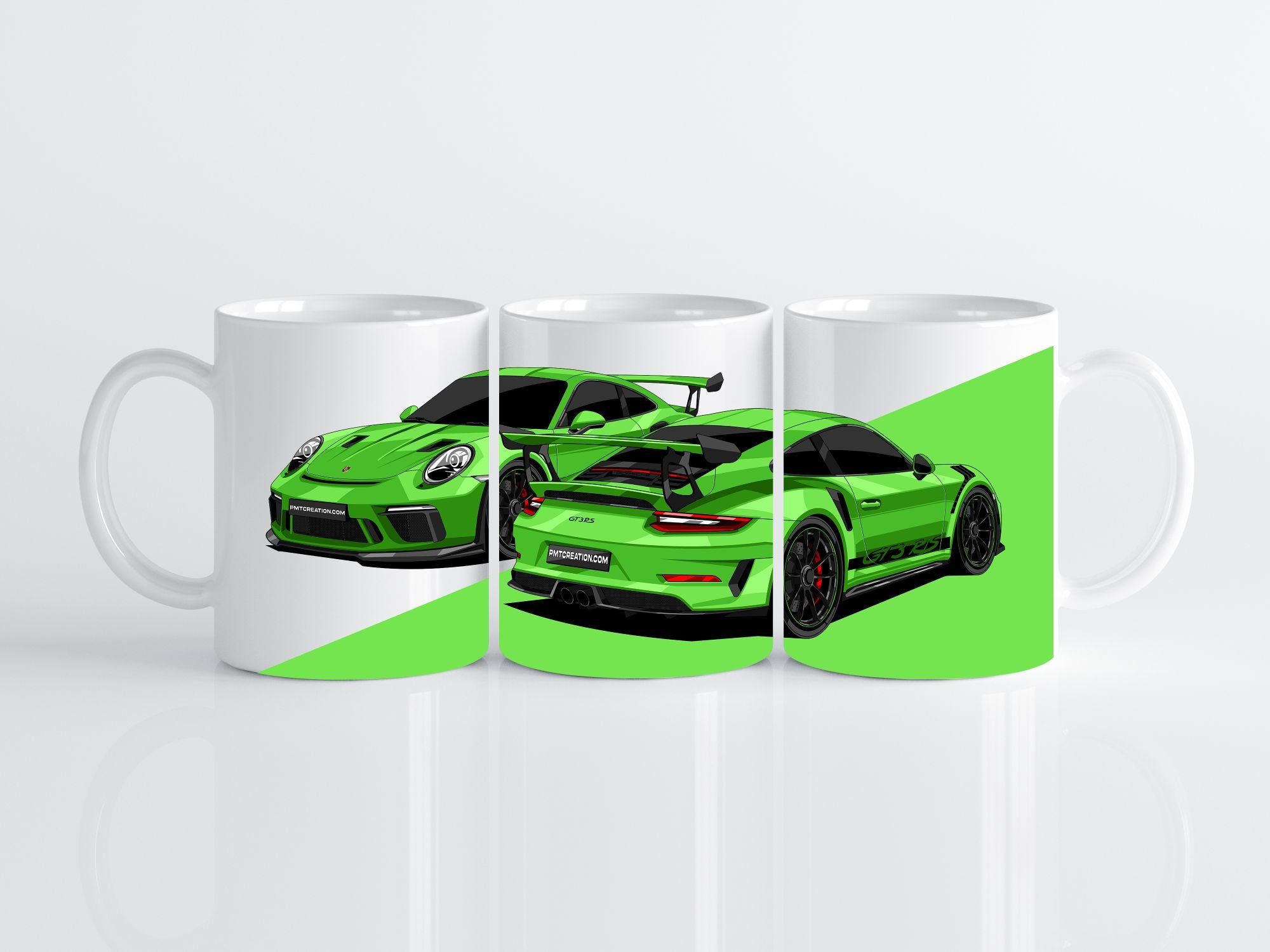 Mug Illustration Porsche 911 GT3 RS (991)