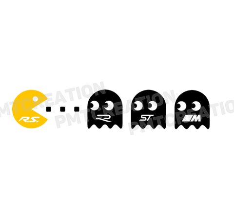 Sticker Pacman Renault Sport