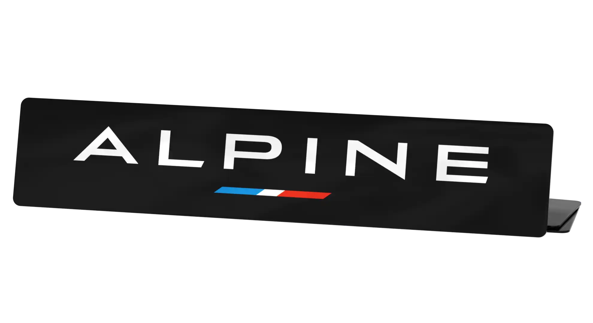 Cache plaque Alpine 