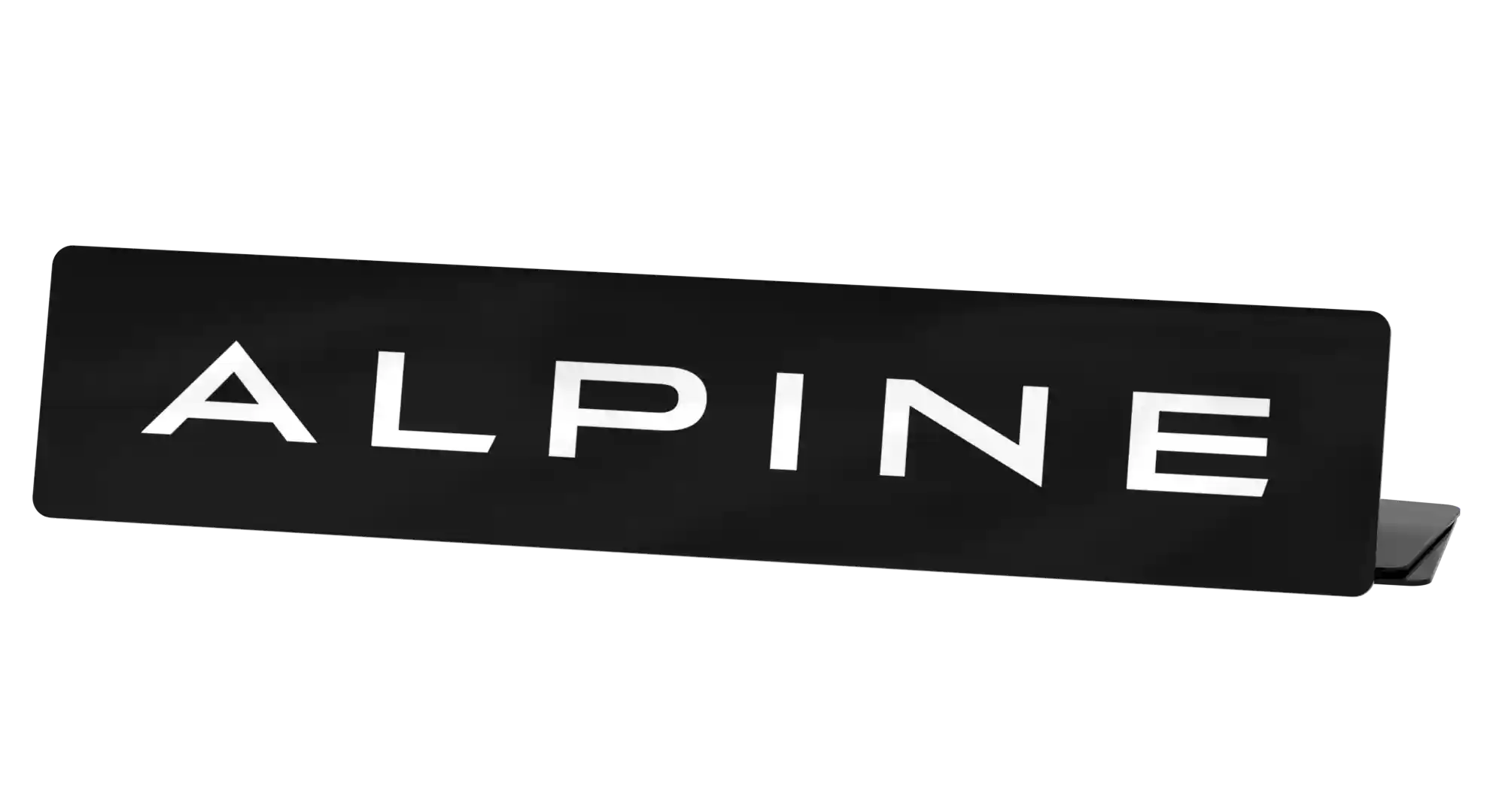 Cache plaque Alpine Simple