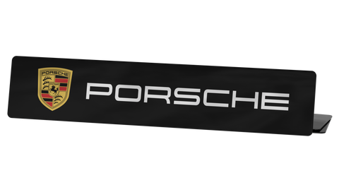 Cache plaque Porsche #01