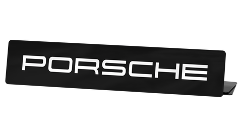 Cache plaque Porsche #02