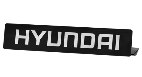 Cache plaque Hyundai (Réf #05)