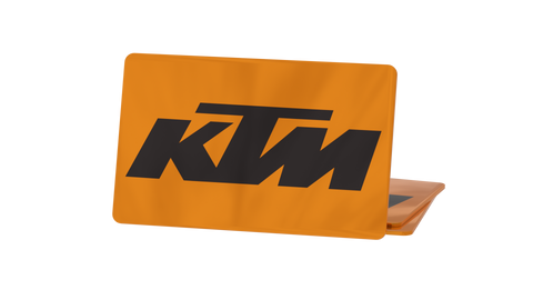 pmtcreation Cache plaque Carrée KTM #01